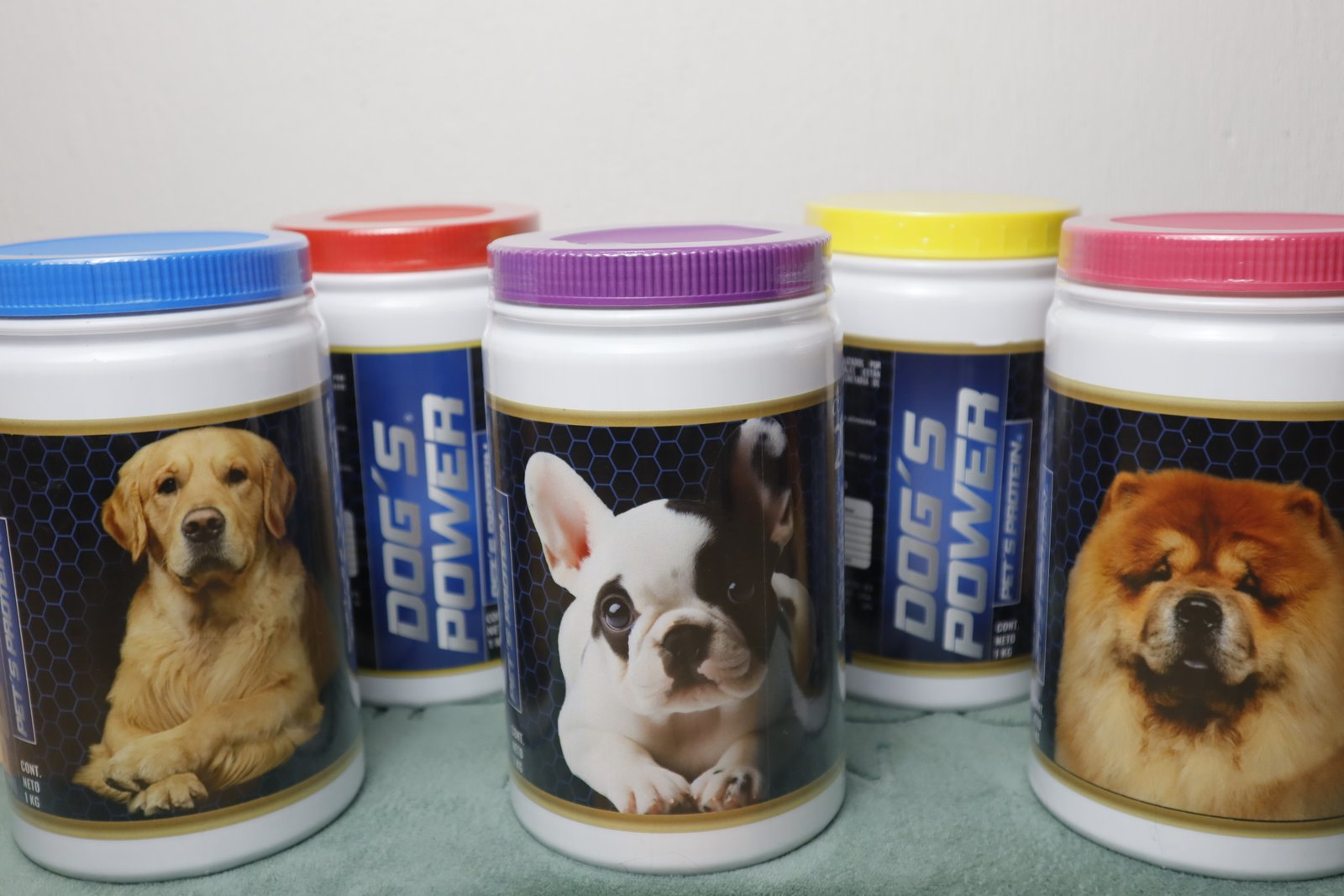 Empaques de Pet's Protein